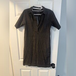 Ralph Lauren - Charcoal Jean Shift Dress - XS